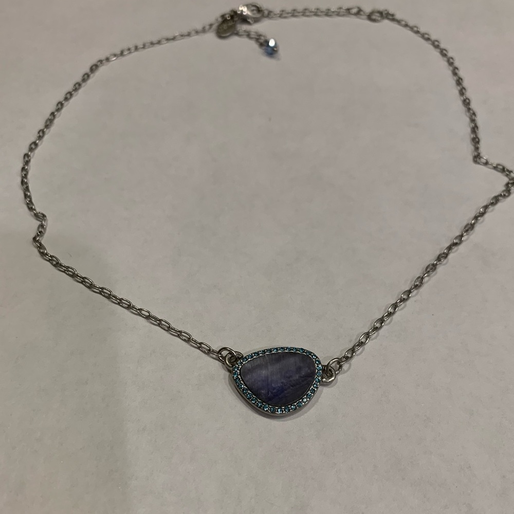 Blue stone Lia Sophia necklace
